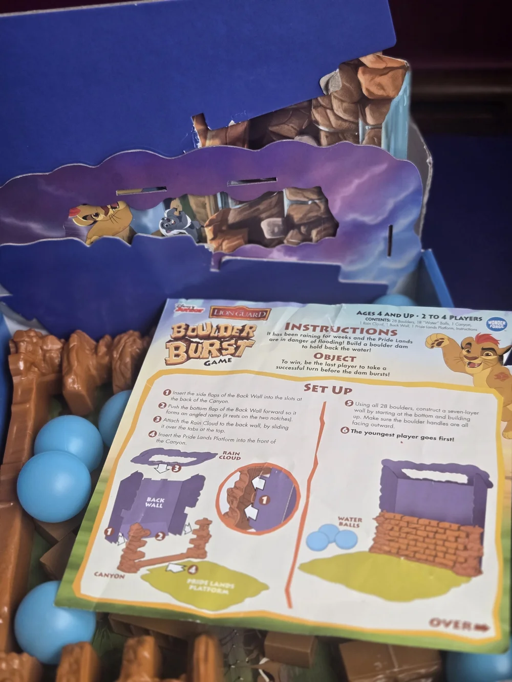 Disney Jr The Lion Guard Boulder Burst Game (Age 4+)